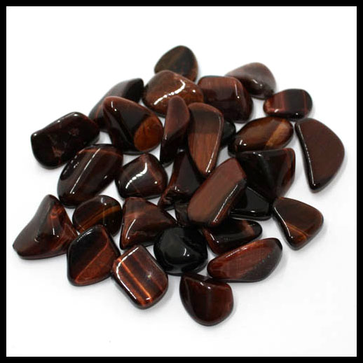 Red Tigers Eye Crystal Tumbled Stone