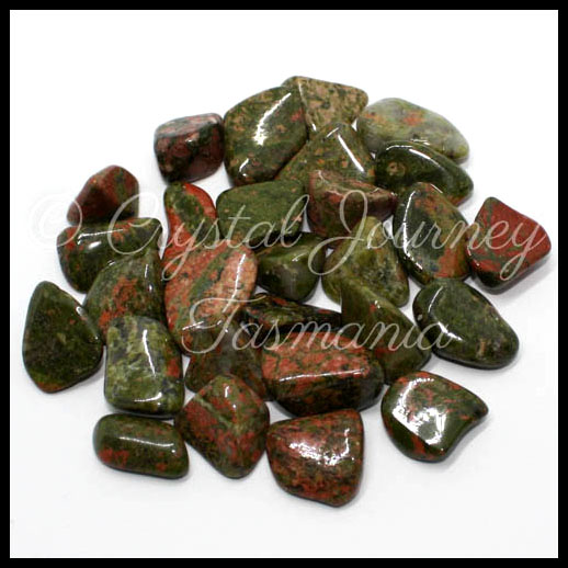 Unakite Crystal Tumbled Stone