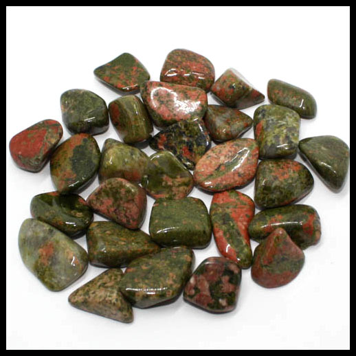 Unakite Crystal Tumbled Stone