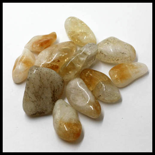 Citrine Crystal Tumbled Stone