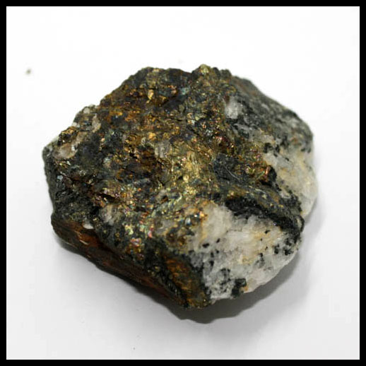 Chalcopyrite & Chlorite In Dolomite - Queenstown Tasmania - 136g