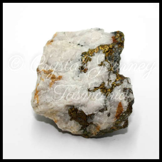 Chalcopyrite & Chlorite In Dolomite - Queenstown Tasmania - 160g