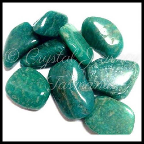 Amazonite Crystal Tumbled Stones