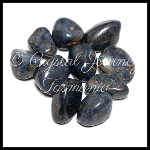 Sapphire Crystal Tumbled Stone - Indian