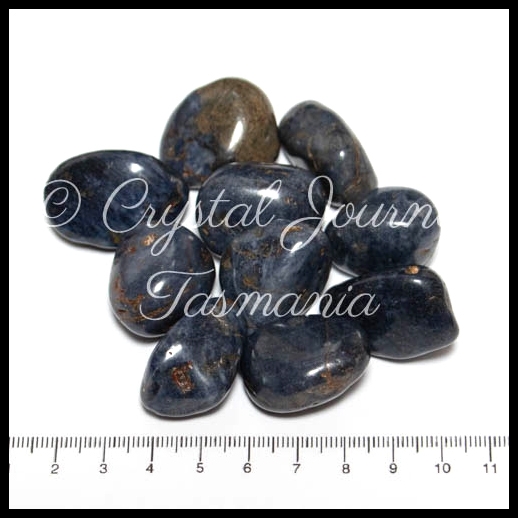 Sapphire Crystal Tumbled Stone - Indian