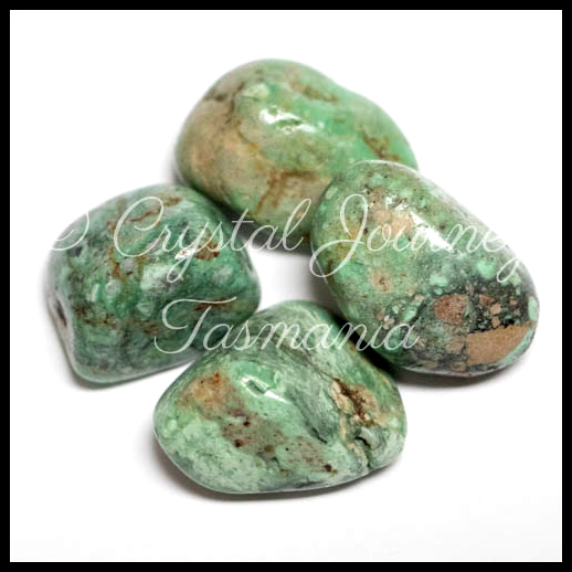 Vesuvianite Crystal Tumbled Stone