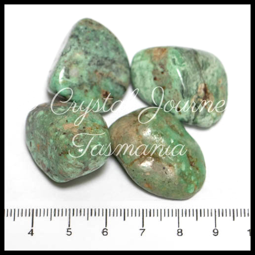 Vesuvianite Crystal Tumbled Stone