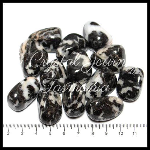 Zebra Stone Crystal Tumbled Stone