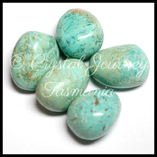 Turquoise Crystal Tumbled Stones