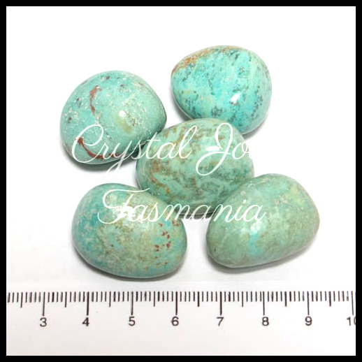 Turquoise Crystal Tumbled Stones