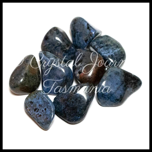 Dumortierite Crystal Tumbled Stone