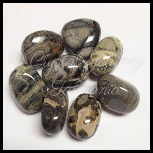 Silverleaf Jasper Crystal Tumbled Stones Silverleaf Jasper Tumbled Stone 3 00 Crystal Journey Tasmania Because Life Is A Journey