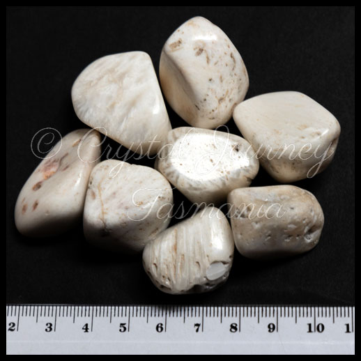 Scolecite Crystal Tumbled Stone