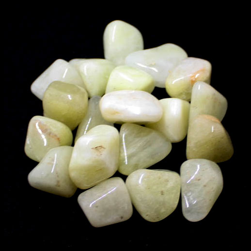 Sulphur Quartz Crystal Tumbled Stone