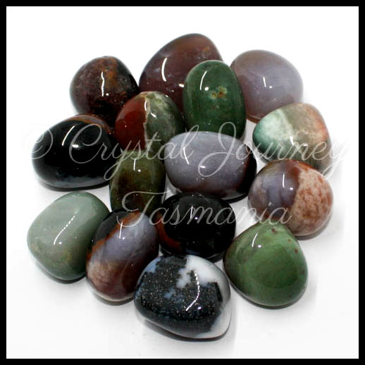 Sardonyx Crystal Tumbled Stone