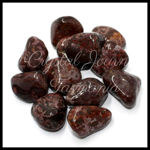 Red Tiger Jasper Crystal Tumbled Stone