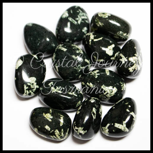 Chinese Writing Stone Crystal Tumbled Stones