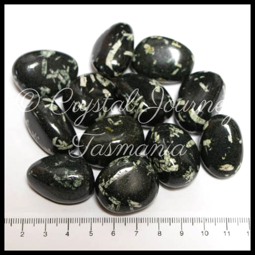 Chinese Writing Stone Crystal Tumbled Stones