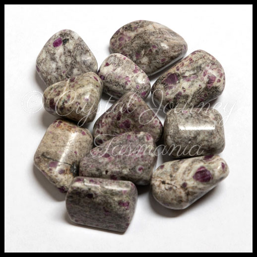 Ruby In Matrix Crystal Tumbled Stones