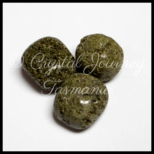 Epidote Crystal Tumbled Stone