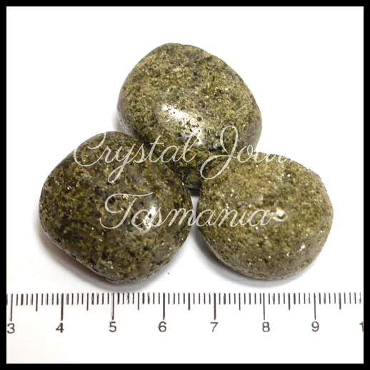 Epidote Crystal Tumbled Stone