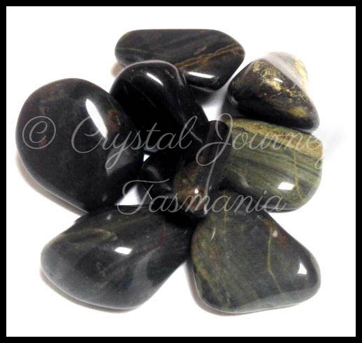 Green Jasper Crystal Tumbled Stone