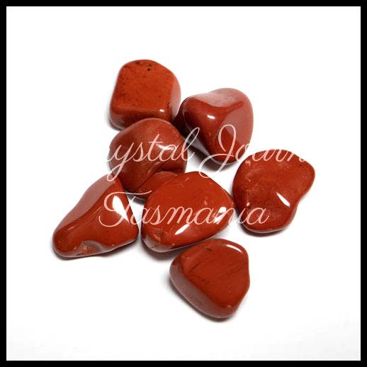 Red Jasper Crystal Tumbled Stone