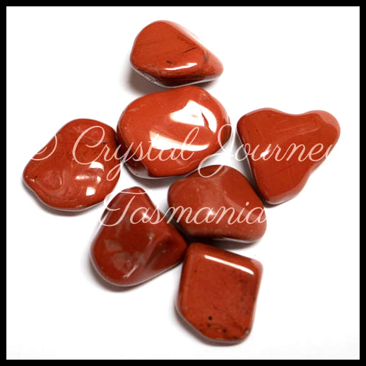 Red Jasper Crystal Tumbled Stone