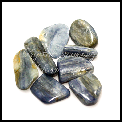 Blue Kyanite Crystal Tumbled Stone