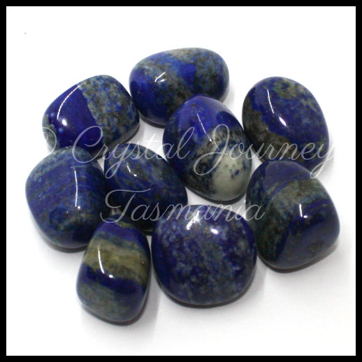 Lapis Lazuli Crystal Tumbled Stone AA Grade