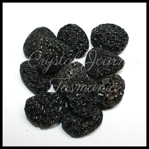 Lava Stone Crystal Tumbled Stone