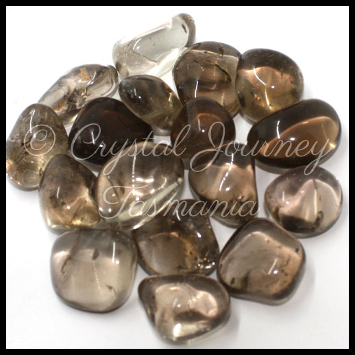 Smoky Quartz Crystal Tumbled Stone