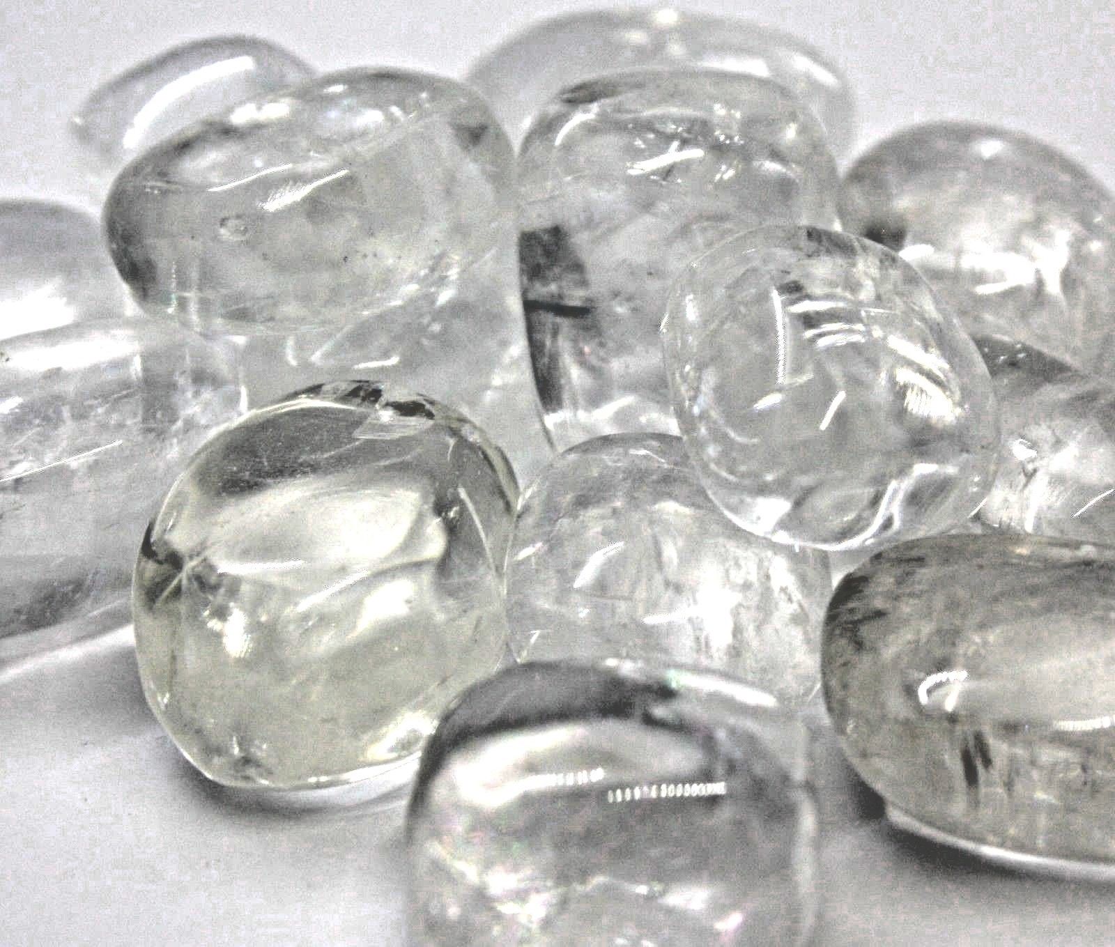 Clear Calcite Crystal Tumbled Stones