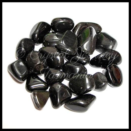 Rainbow Obsidian Crystal Tumbled Stone