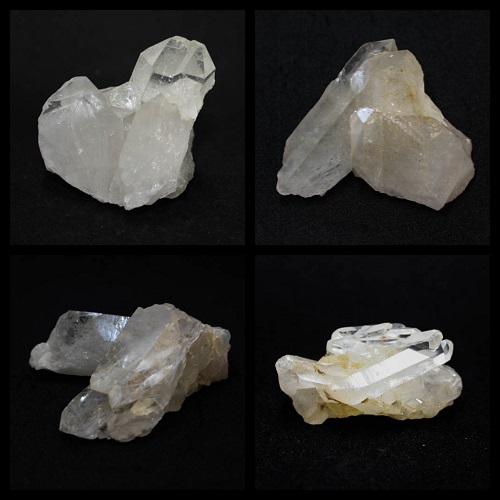 Clear Quartz Crystal Clusters