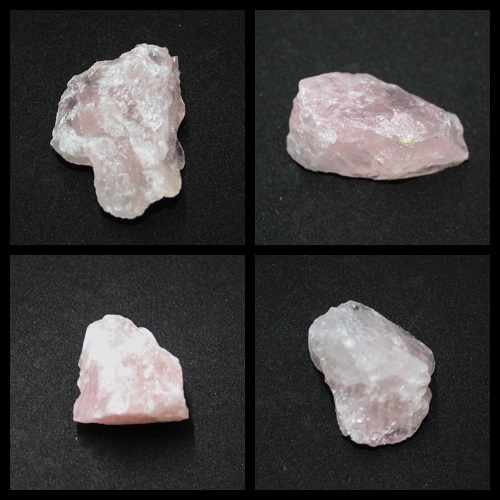 Rose Quartz Crystal Chunks